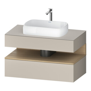 Duravit Waschtischunterschrank Qatego 100x55x60cm, E na/tau m, Pl, 1 Kast