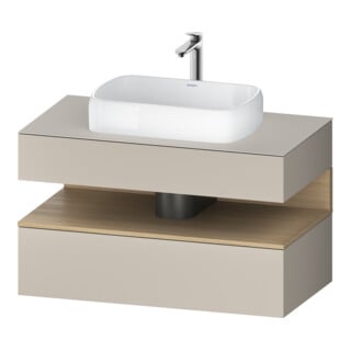 Duravit Waschtischunterschrank Qatego 100x55x60cm, E na/tau m, Pl, Nischenb