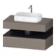 Duravit Waschtischunterschrank Qatego 100x55x60cm, E sw/Bas m, Pl, Nischenb