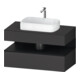 Duravit Waschtischunterschrank Qatego 100x55x60cm, E sw/gra m, Pl, Nischenb