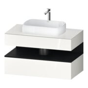 Duravit Waschtischunterschrank Qatego 100x55x60cm, E sw/we g, Pl, Nischenb-1
