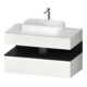 Duravit Waschtischunterschrank Qatego 100x55x60cm, E sw/we m, Pl, 1 Schubkast.