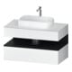 Duravit Waschtischunterschrank Qatego 100x55x60cm, E sw/we m, Pl, Nischenb-1