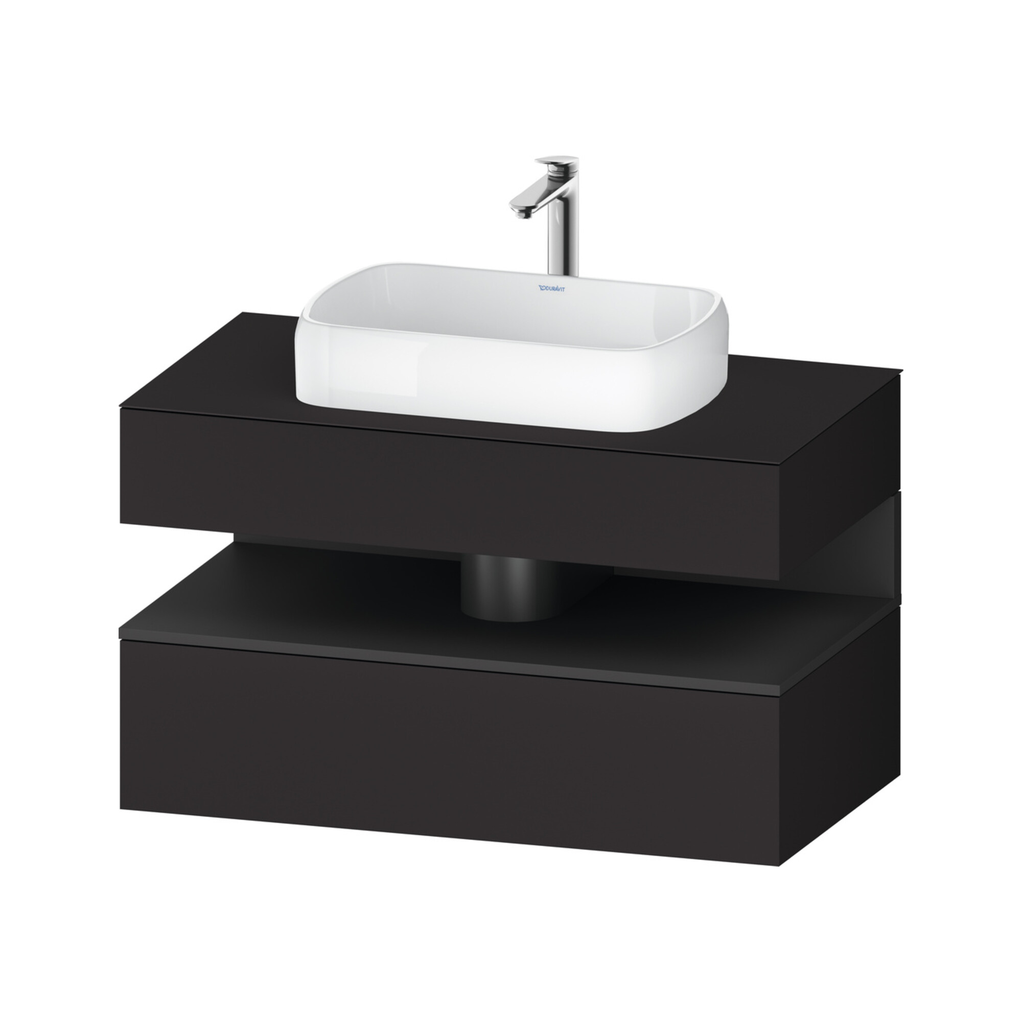 Duravit Waschtischunterschrank Qatego 100x55x60cm, gra m/Gr m, Pl, 1 Kast