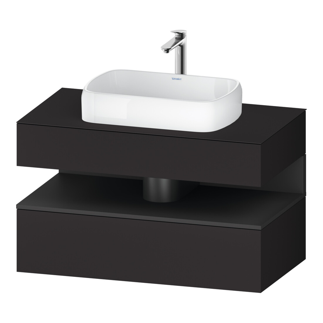 Duravit Waschtischunterschrank Qatego 100x55x60cm, gra m/Gr m, Pl, 1 Kast