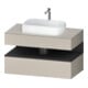 Duravit Waschtischunterschrank Qatego 100x55x60cm, gra m/ta m, Pl, 1 Kast-1