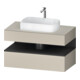 Duravit Waschtischunterschrank Qatego 100x55x60cm, gra m/ta m, Pl, 1 Kast-1