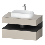 Duravit Waschtischunterschrank Qatego 100x55x60cm, gra m/ta m, Pl, Nischenb-1