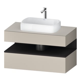 Duravit Waschtischunterschrank Qatego 100x55x60cm, gra m/ta m, Pl, Nischenb