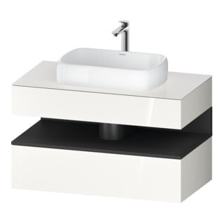 Duravit Waschtischunterschrank Qatego 100x55x60cm, gra m/we g, Pl, Nischenb