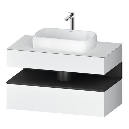 Duravit Waschtischunterschrank Qatego 100x55x60cm, gra m/we m, Pl, 1 Kast