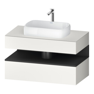 Duravit Waschtischunterschrank Qatego 100x55x60cm, gra m/we m, Pl, 1 Kast