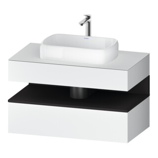 Duravit Waschtischunterschrank Qatego 100x55x60cm, gra m/we m, Pl, 1 Kast