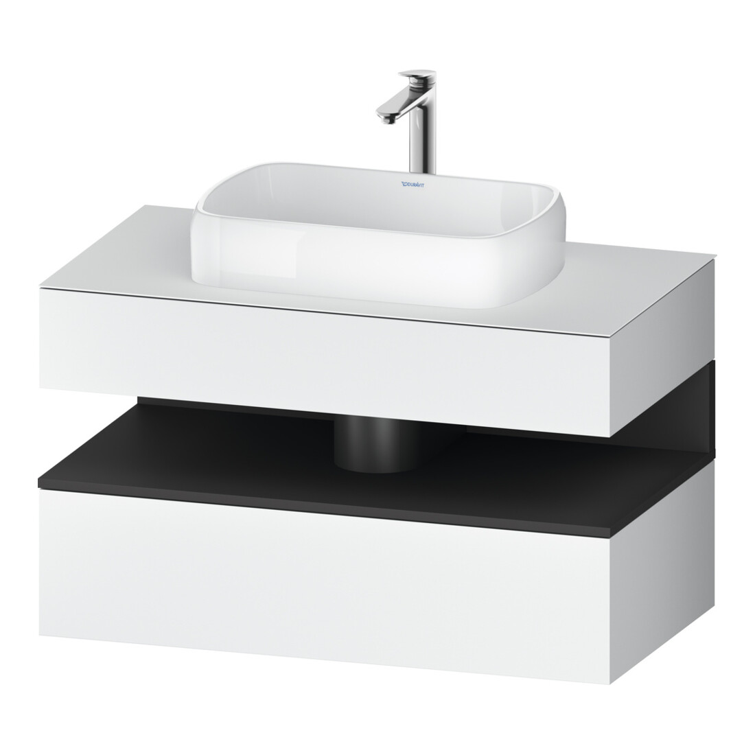 Duravit Waschtischunterschrank Qatego 100x55x60cm, gra m/we m, Pl, Nischenb