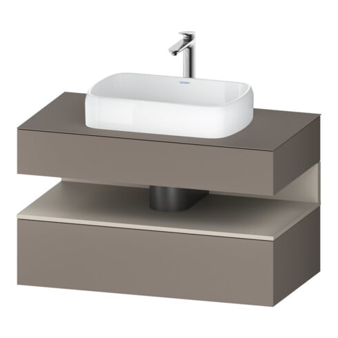Duravit Waschtischunterschrank Qatego 100x55x60cm, T m/ba m, Pl, 1 Schubkast.
