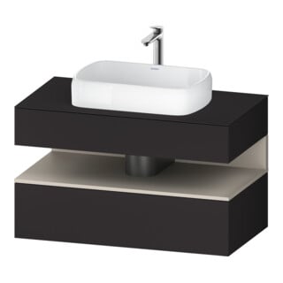 Duravit Waschtischunterschrank Qatego 100x55x60cm, T m/Gr m, Pl, 1 Schubkast.