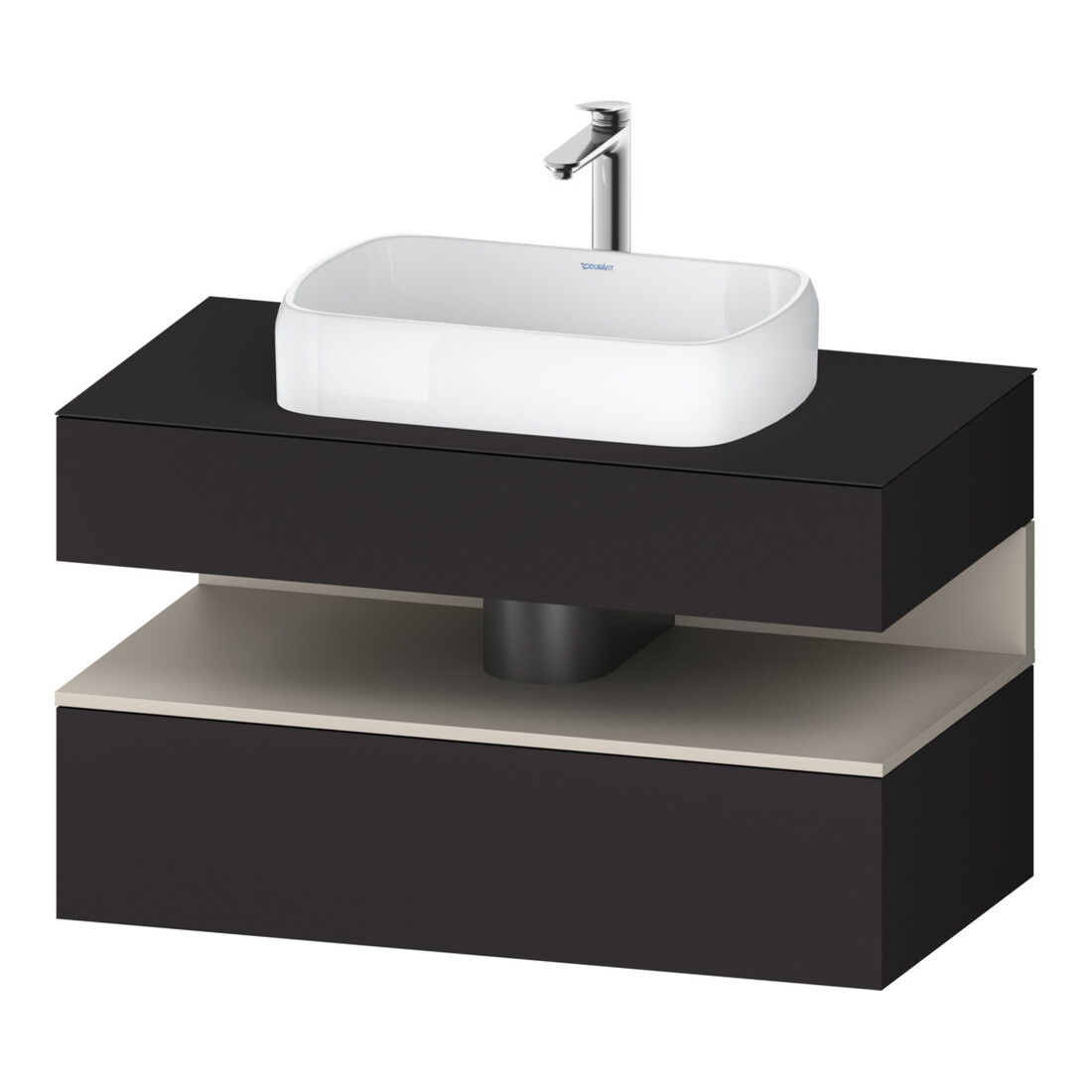 Duravit Waschtischunterschrank Qatego 100x55x60cm, T m/Gr m, Pl, Nischenb