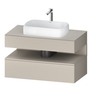 Duravit Waschtischunterschrank Qatego 100x55x60cm, T m, Pl, 1 Schubkast.