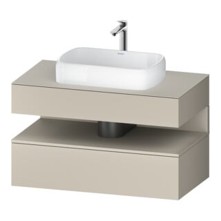 Duravit Waschtischunterschrank Qatego 100x55x60cm, T m, Pl, 1 Schubkast.