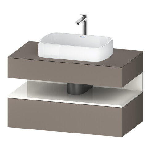 Duravit Waschtischunterschrank Qatego 100x55x60cm, w g/b m, Pl, 1 Schubkast.