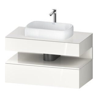 Duravit Waschtischunterschrank Qatego 100x55x60cm, w g, Konsolenpl., Nischenb