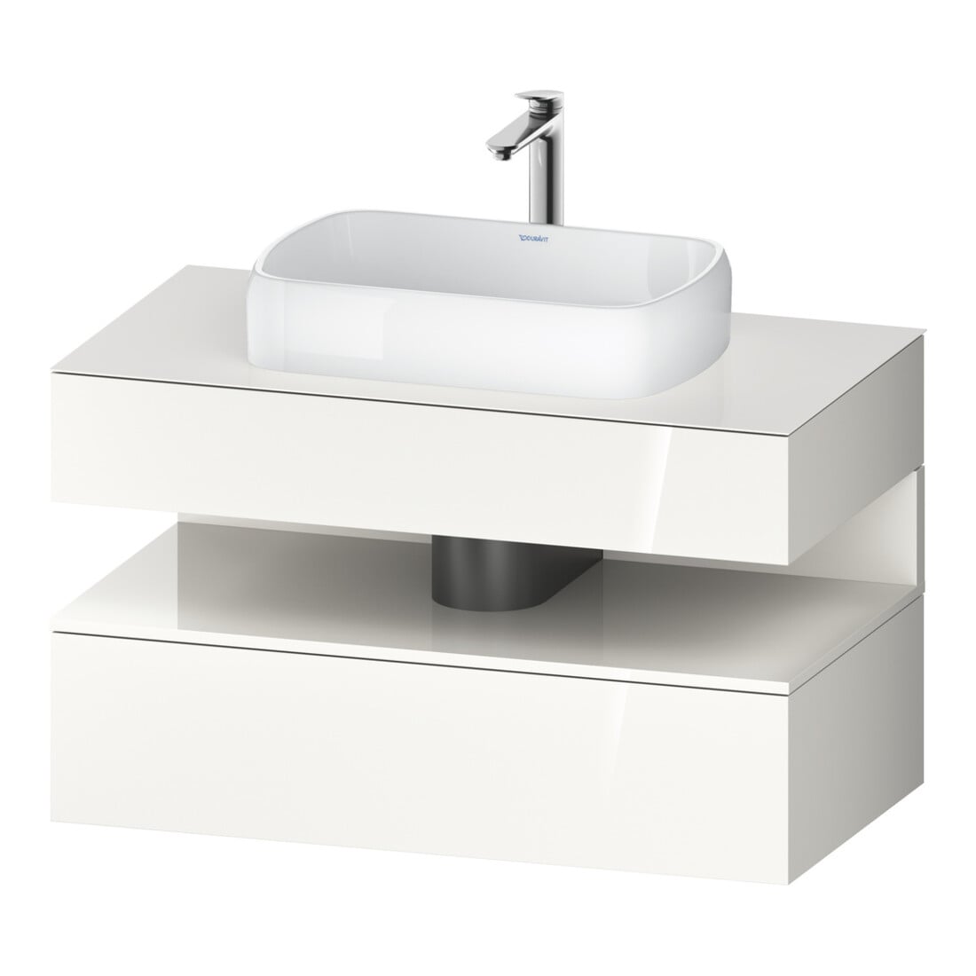 Duravit Waschtischunterschrank Qatego 100x55x60cm, w g, Konsolenpl., Nischenb