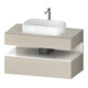 Duravit Waschtischunterschrank Qatego 100x55x60cm, w g/tau m, Pl, 1 Schubkast.-1