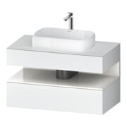 Duravit Waschtischunterschrank Qatego 100x55x60cm, w hgl/we m, Pl, Nischenb