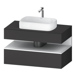 Duravit Waschtischunterschrank Qatego 100x55x60cm, w m/Gr m, Pl, 1 Schubkast.