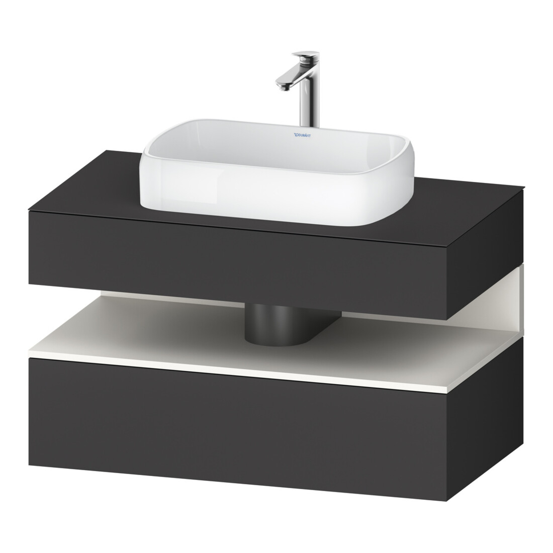 Duravit Waschtischunterschrank Qatego 100x55x60cm, w m/Gr m, Pl, Nischenb