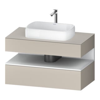 Duravit Waschtischunterschrank Qatego 100x55x60cm, w m/ta m, Pl, Nischenb