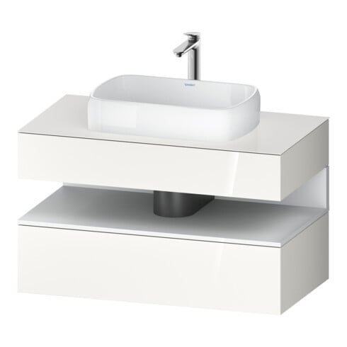 Duravit Waschtischunterschrank Qatego 100x55x60cm, w m/we g, Pl, 1 Schubkast.