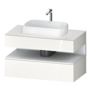 Duravit Waschtischunterschrank Qatego 100x55x60cm, w m/we g, Pl, Nischenb
