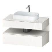 Duravit Waschtischunterschrank Qatego 100x55x60cm, w m/we g, Pl, Nischenb