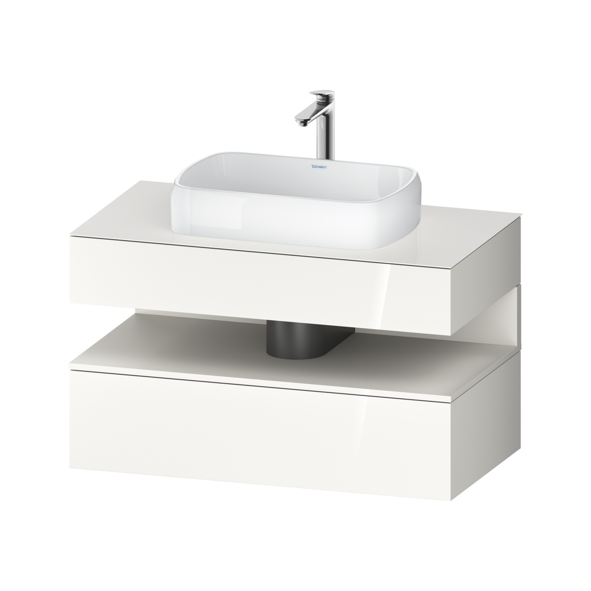 Duravit Waschtischunterschrank Qatego 100x55x60cm, w m/we g, Pl, Nischenb