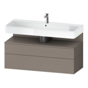 Duravit Waschtischunterschrank Qatego 119x47x59cm, ba m, 1 Kast, m Nischenb