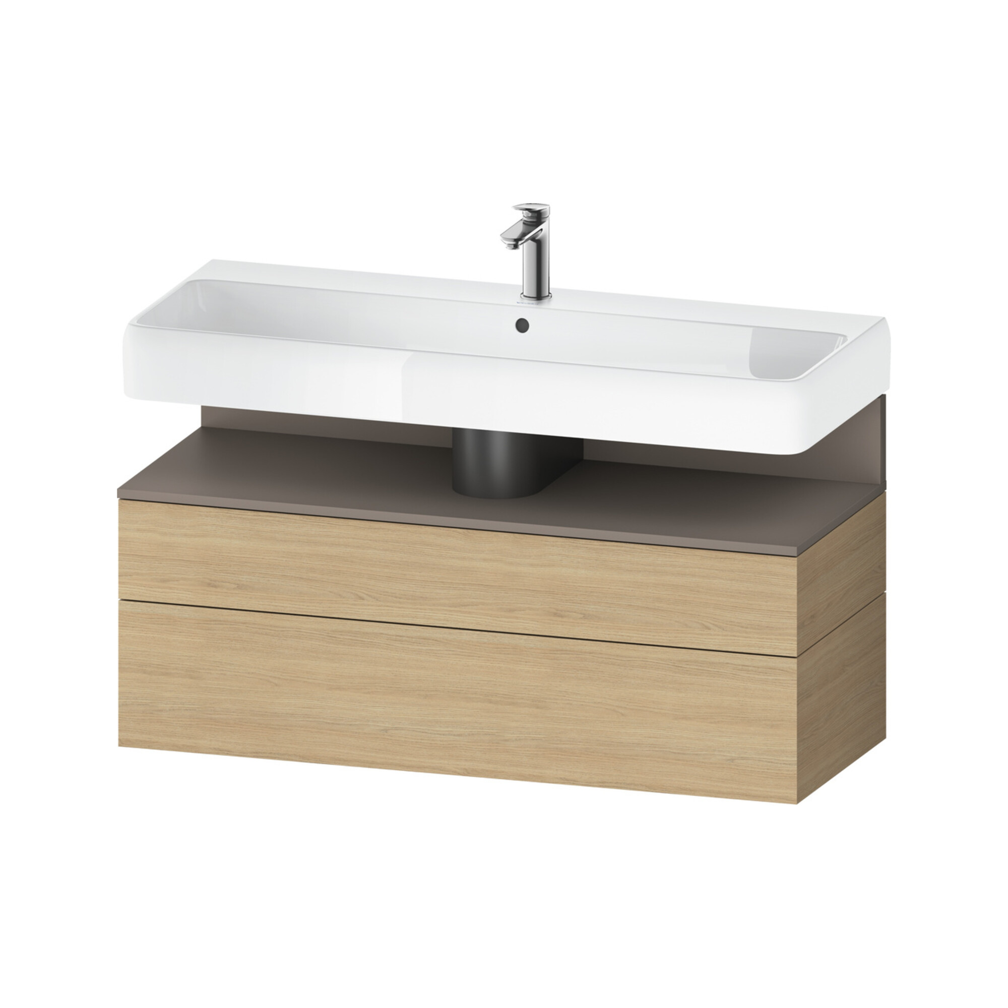 Duravit Waschtischunterschrank Qatego 119x47x59cm, ba m/E N, 1 Kast, m B