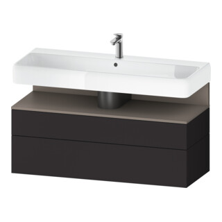 Duravit Waschtischunterschrank Qatego 119x47x59cm, ba m/Gr m, 1 Kast, 1 Ausz.