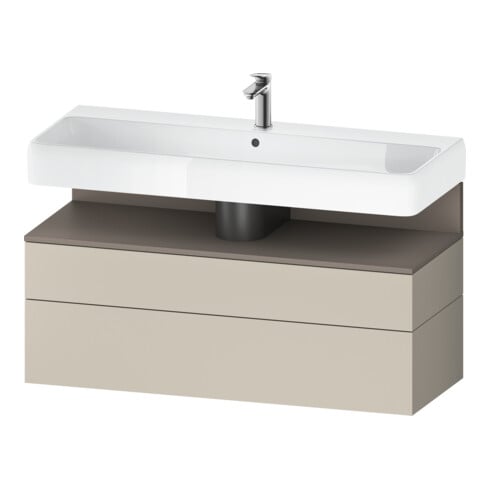 Duravit Waschtischunterschrank Qatego 119x47x59cm, ba m/ta m, 1 Kast, m B