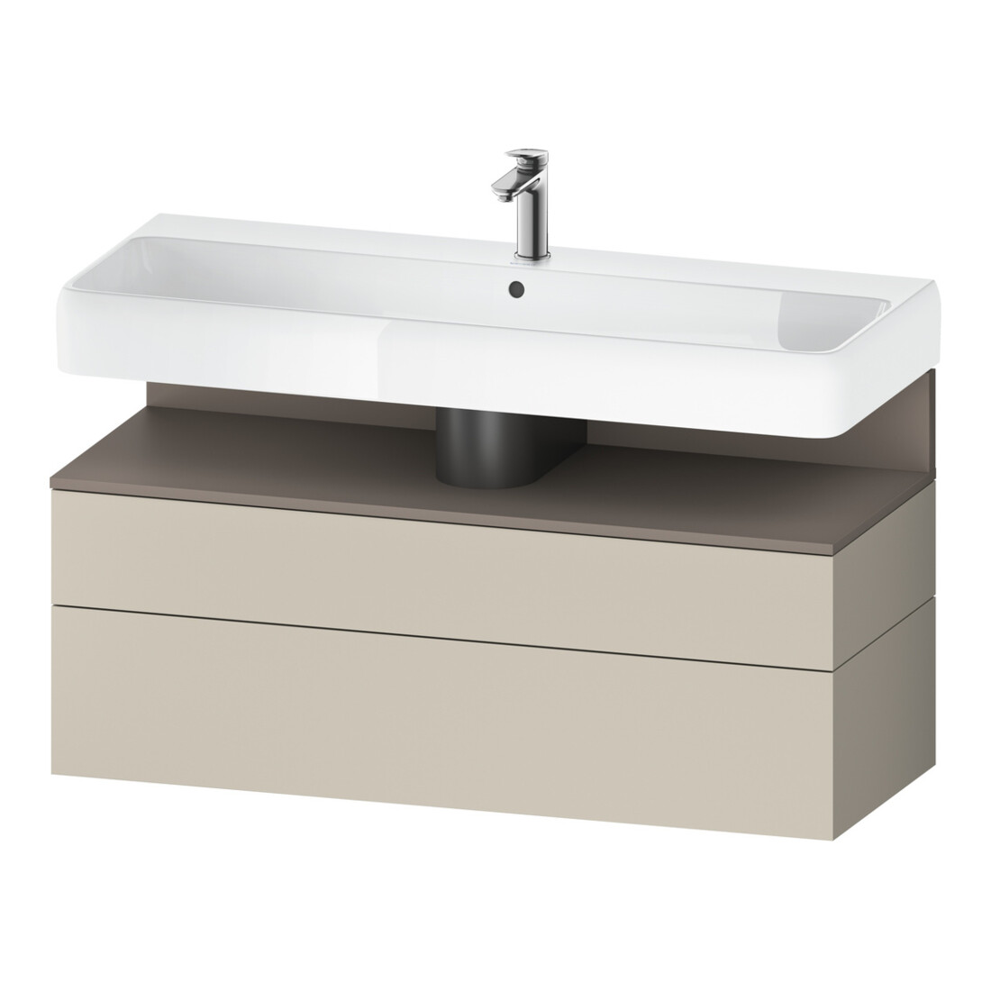 Duravit Waschtischunterschrank Qatego 119x47x59cm, ba m/ta m, 1 Kast, m B