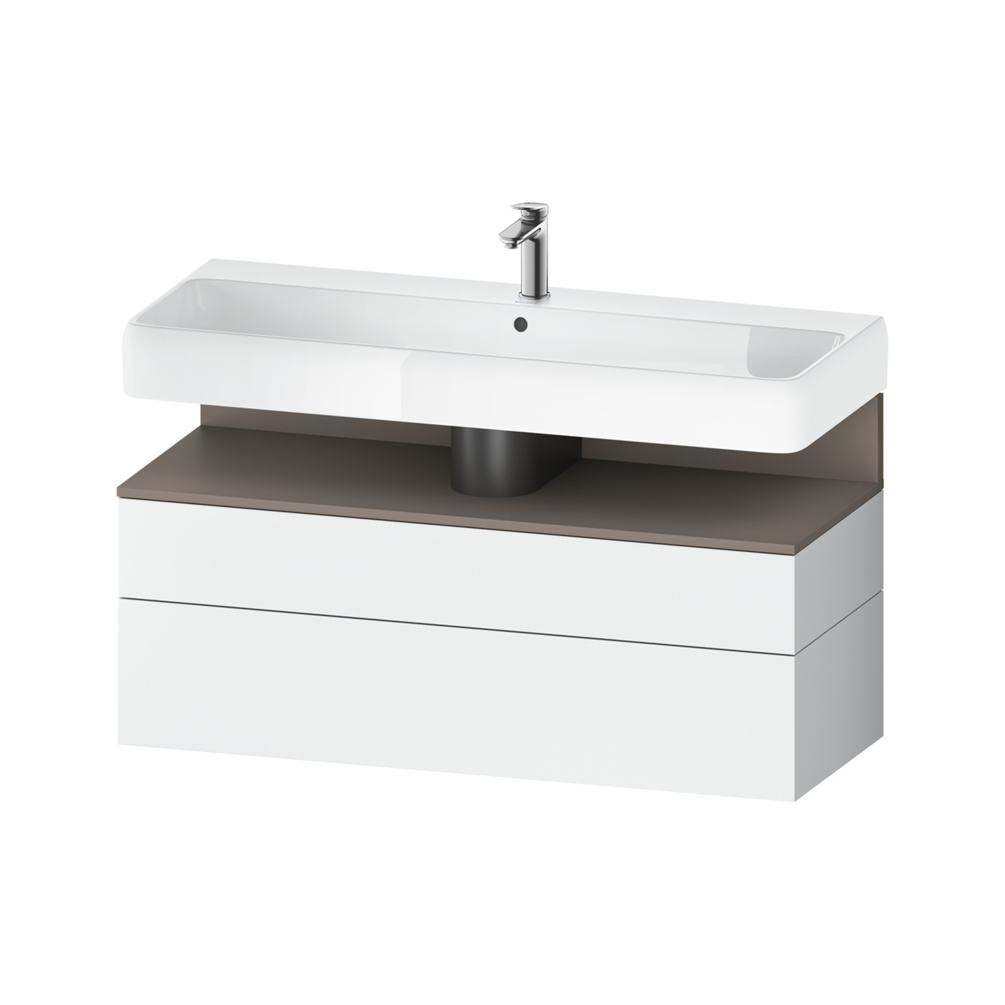 Duravit Waschtischunterschrank Qatego 119x47x59cm, ba m/we m, 1 Kast, m B