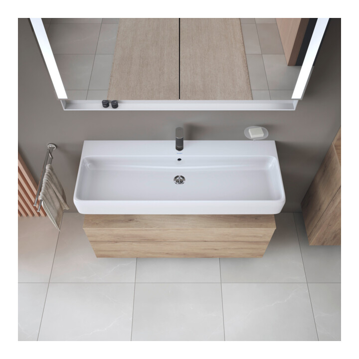 Duravit Waschtischunterschrank Qatego 119x47x59cm, E ma, 1 Kast, m Nischenb
