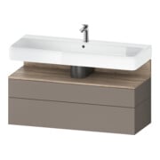 Duravit Waschtischunterschrank Qatego 119x47x59cm, E Ma/Ba m, 1 Kast, 1 Ausz.-1