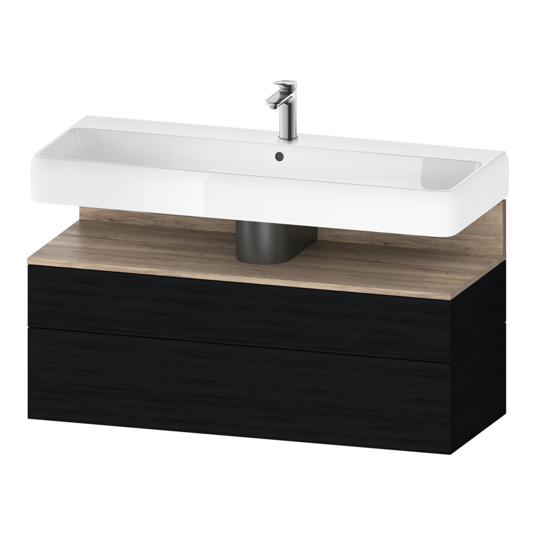 Duravit Waschtischunterschrank Qatego 119x47x59cm, E Ma/E s, 1 Kast, 1 Ausz.