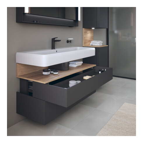 Duravit Waschtischunterschrank Qatego 119x47x59cm, E Ma/Gra m, 1 Kast, m B