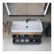 Duravit Waschtischunterschrank Qatego 119x47x59cm, E Ma/Gra m, 1 Kast, m B