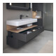 Duravit Waschtischunterschrank Qatego 119x47x59cm, E Ma/Gra m, 1 Kast, m B