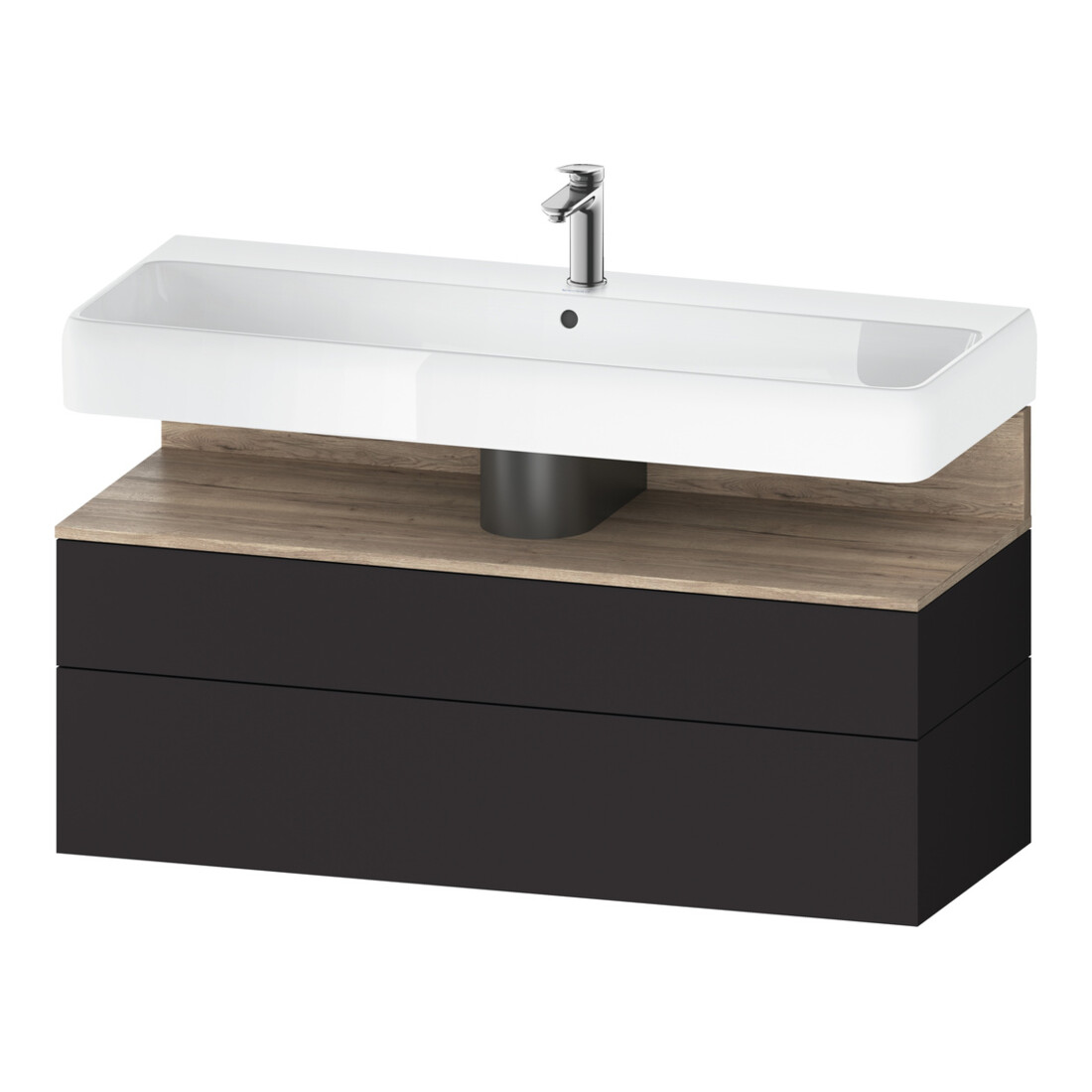 Duravit Waschtischunterschrank Qatego 119x47x59cm, E Ma/Gra m, 1 Kast, m B