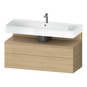 Duravit Waschtischunterschrank Qatego 119x47x59cm, E N, 1 Kast, m Nischenb
