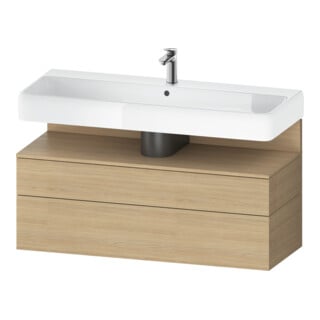 Duravit Waschtischunterschrank Qatego 119x47x59cm, E N, 1 Schubkast., 1 Ausz.